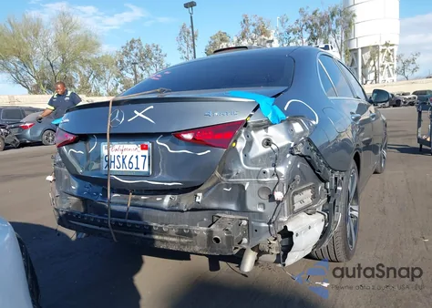 2023 Mercedes-Benz C 300 4Matic из США, поврежденный, VIN W1KAF4HB6PR144664